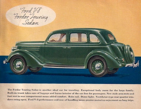 1936 Ford Brochure Page 7